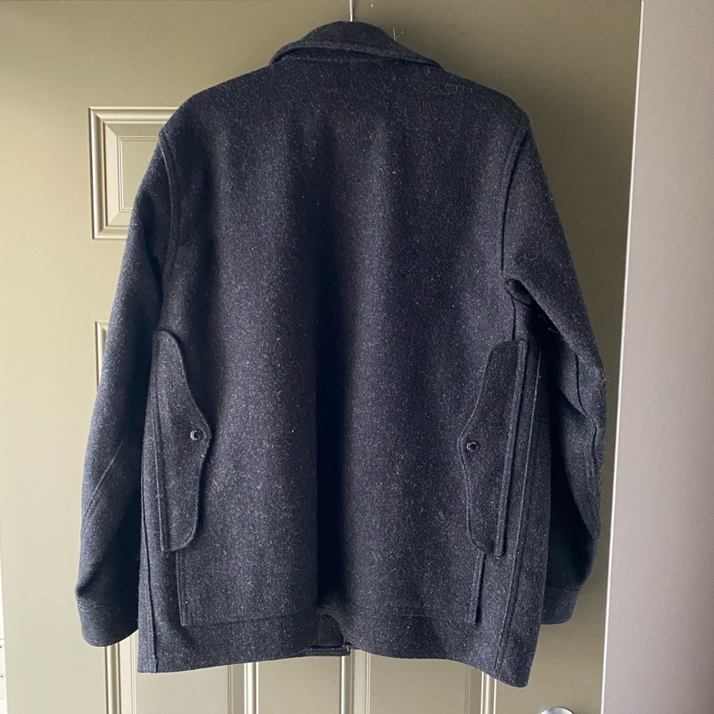 Filson Mackinaw Cruiser Charcoal Large - Picture 2 of 3